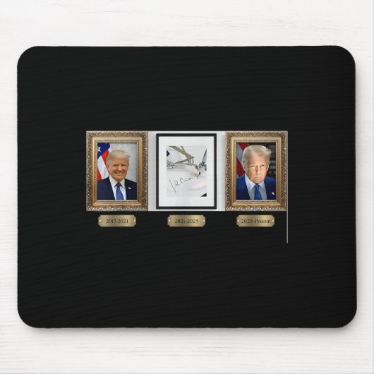 Biden Autopen-handtekening Muismat (Voorkant)