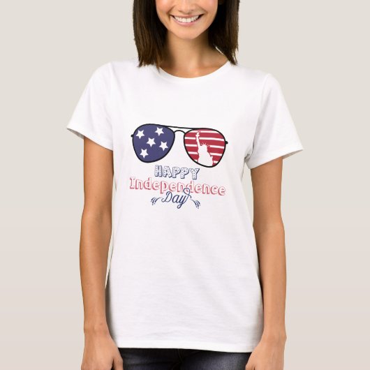 Biden Aviators Independence Day T-shirt (Voorkant)