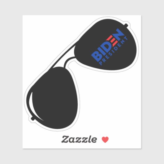 Biden Aviators Sticker (Vel)