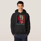Biden, Biden politiek, Biden ridin Hoodie (Voorkant volledig)