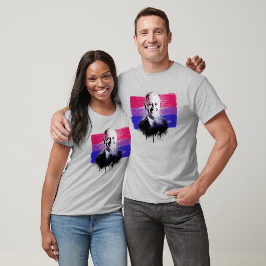 Biden Bisexual Pride T-shirt (Unisex)