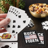 BIDEN BUCK FIDEN GRAPPIGE SPEELKAARTEN (Insitu)