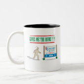 Biden Burrito-Mok in kleur Tweekleurige Koffiemok (Links)