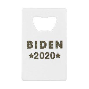 Biden Camouflage Creditkaart Flessenopener