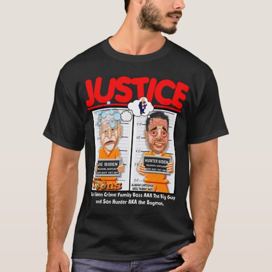 Biden Crime Familie T-shirt (Voorkant)