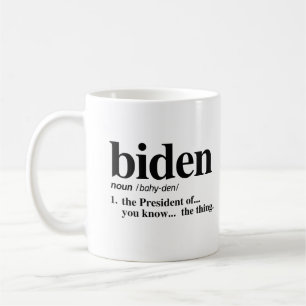 Biden-definitie Koffiemok