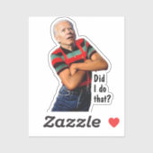 Biden Did I do that? Sticker (Vel)