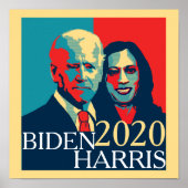 Biden en Harris Poster (Voorkant)