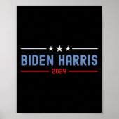 Biden en Harris stemmen voor presidentsverkiezinge Poster (Voorkant)