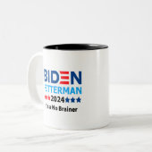 Biden Federman 2024 Mok (Voorkant links)
