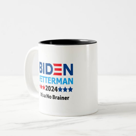 Biden Federman 2024 Mok (Voorkant links)