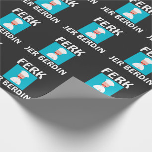 BIDEN FERK JER BERDIN CHRISTMAS WRAPPING PAPER CADEAUPAPIER
