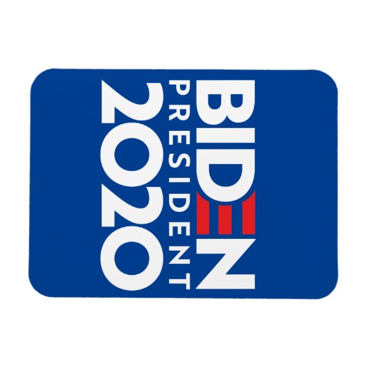 BIDEN FOR PRESIDENT 2020 MAGNEET (Horizontaal)