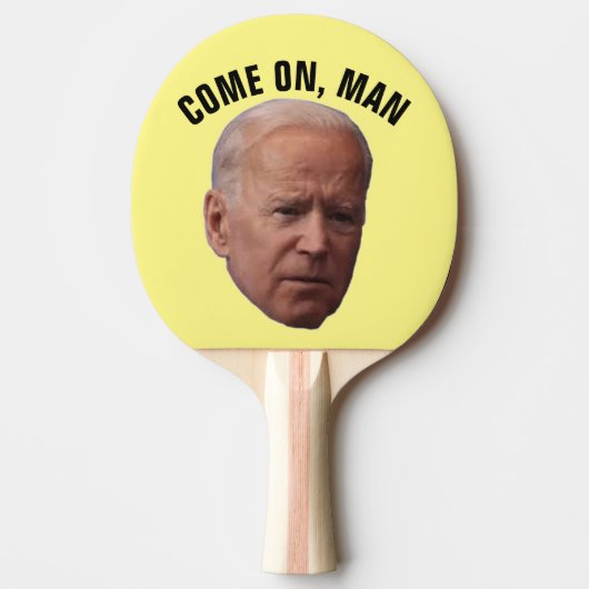 BIDEN FUNNY PING PONG PADDLES TAFELTENNISBATJE (Voorkant)