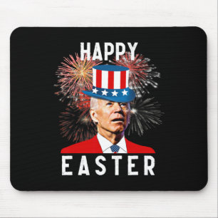 Biden Gelukkig Pasen Voor Grappig 4 Juli Muismat