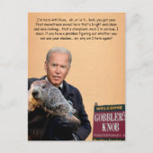 Biden  Groundhog Day Briefkaart (Voorkant)