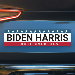 Biden Harris 2020 2024 - Truth Over Les Bumpersticker