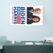 Biden Harris 2020 - Aangepaste Campagne achtergron Spandoek (Beurs)