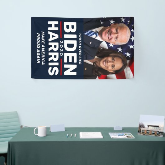 Biden Harris 2020 Aangepaste Campagnebanners Spandoek (Beurs)
