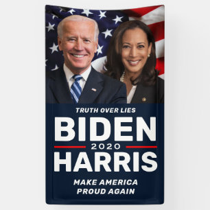Biden Harris 2020 Aangepaste Campagnebanners Spandoek