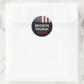 BIDEN HARRIS 2020 Americana Campagne Ronde Sticker (Tas)