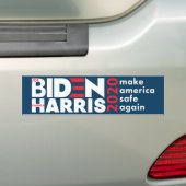 Biden / Harris 2020 Amerikaanse verkiezingscampagn Bumpersticker (Op auto)