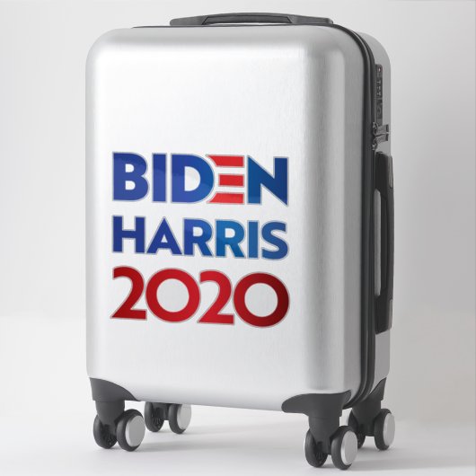 Biden Harris 2020 Anti-Trump Anti-Rasisme Bumper Sticker (Koffer)