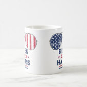 Biden Harris 2020 Aviator Sunbril American Flag Koffiemok (Center)