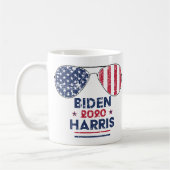 Biden Harris 2020 Aviator Sunbril American Flag Koffiemok (Links)