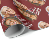 Biden Harris 2020 BESTE KERSTFOLIE Cadeaupapier (Rol Hoek)