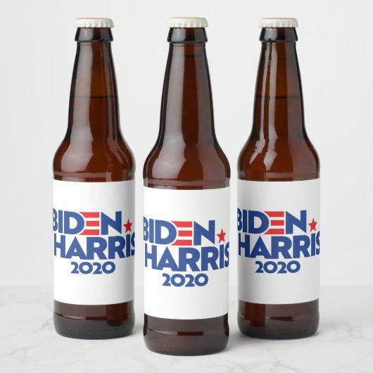 BIDEN HARRIS 2020 BIER ETIKET (Flessen)