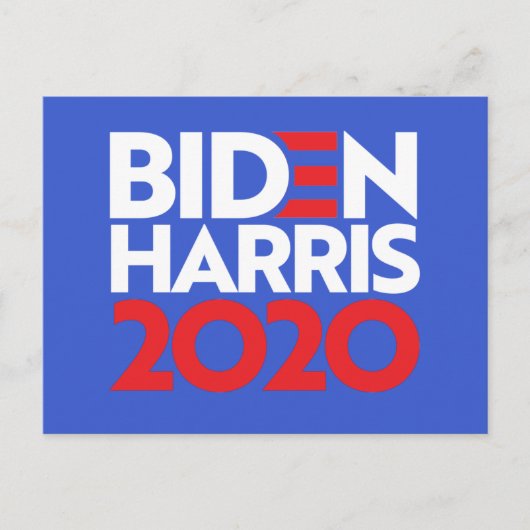 BIDEN HARRIS 2020 BRIEFKAART (Voorkant)