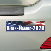 Biden Harris 2020 Bumpersticker (Op auto)