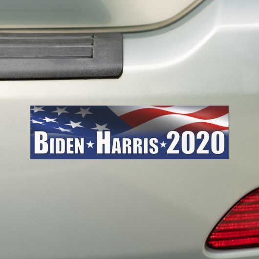 Biden Harris 2020 Bumpersticker (Op auto)