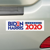 Biden / Harris 2020 Bumpersticker (Op auto)