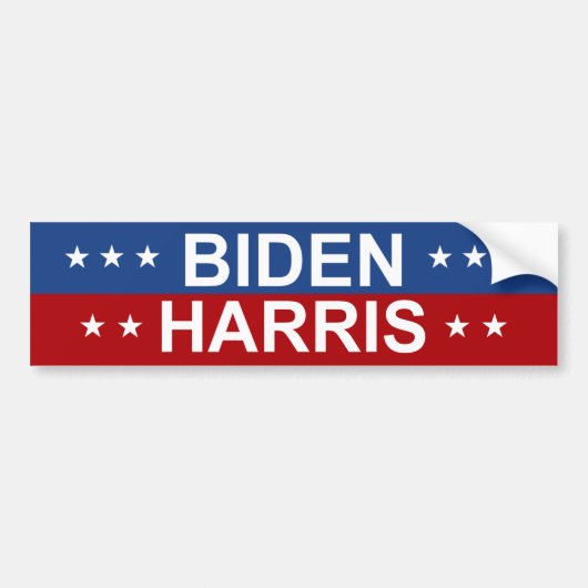 Biden Harris 2020 Bumpersticker (Voorkant)
