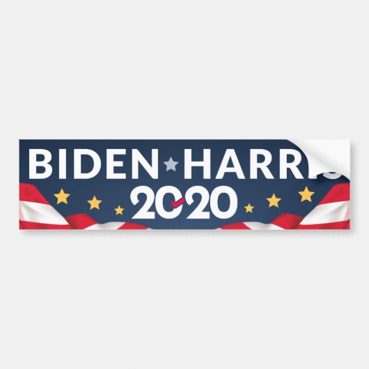 Biden - Harris 2020 Bumpersticker (Voorkant)