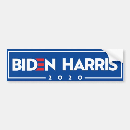 BIDEN HARRIS 2020 BUMPERSTICKER (Voorkant)