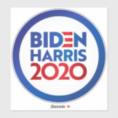 Biden Harris 2020 bumpersticker Sticker (Vel)