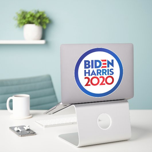 Biden Harris 2020 bumpersticker Sticker (Laptop op bureau)
