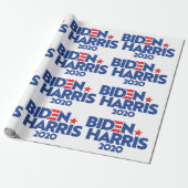 Biden Harris 2020 Cadeaupapier (Uitgerold)