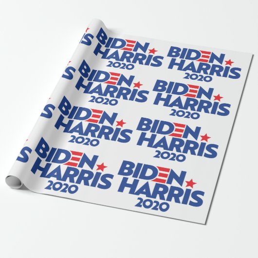 Biden Harris 2020 Cadeaupapier (Uitgerold)