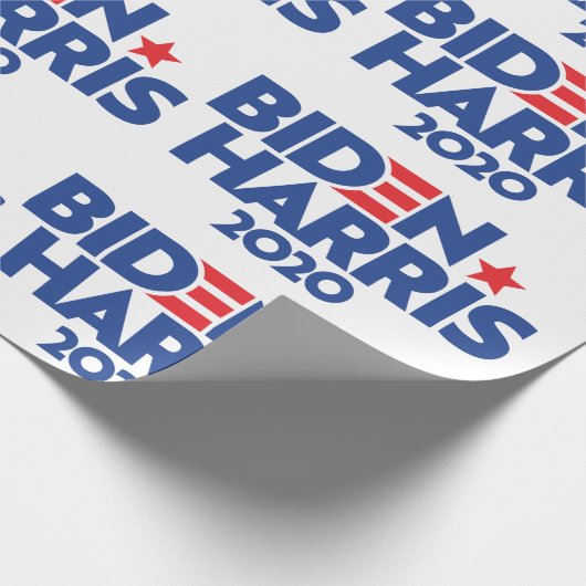 Biden Harris 2020 Cadeaupapier (Hoek)