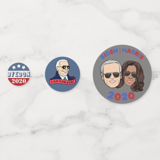 Biden Harris 2020 campagne Amerikaanse Verkiezings Confetti (Voorkanten)