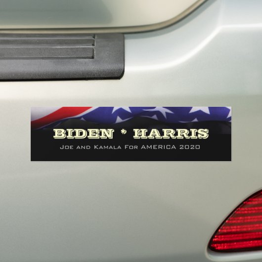 BIDEN HARRIS 2020 Campaign Bumpersticker (Op auto)