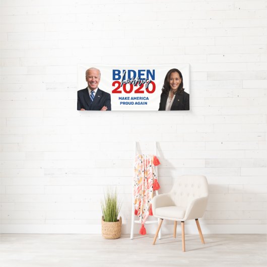 Biden Harris 2020 Campaign Rally Photo Banner (Insitu)