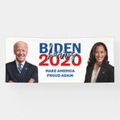 Biden Harris 2020 Campaign Rally Photo Banner (Horizontaal)