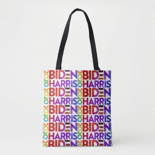 Biden Harris 2020 Canvas tas (Voorkant)