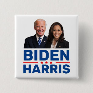 Biden Harris 2020 Collectible Buttonnen van de Cam Vierkante Button 5,1 Cm