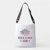 Biden Harris 2020 Crossbody Tas (Voorkant)